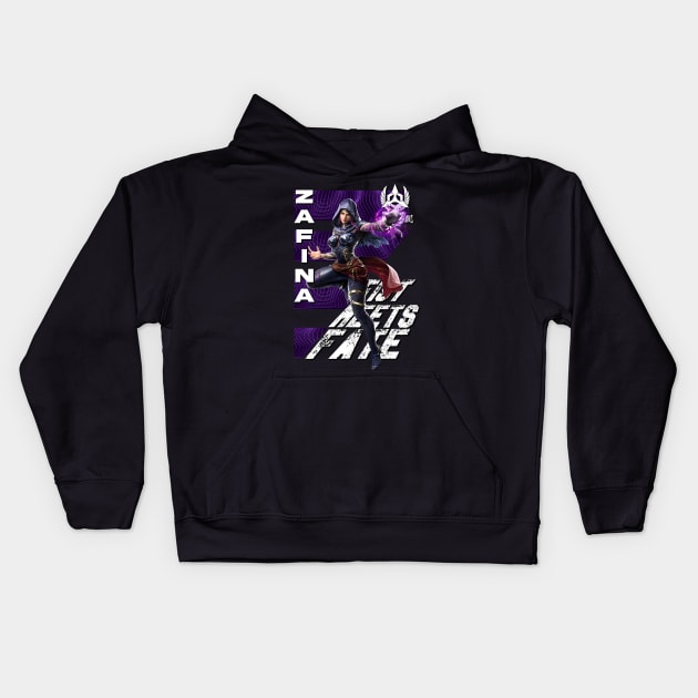 Zafina (Tekken 8) Kids Hoodie by wenderinf